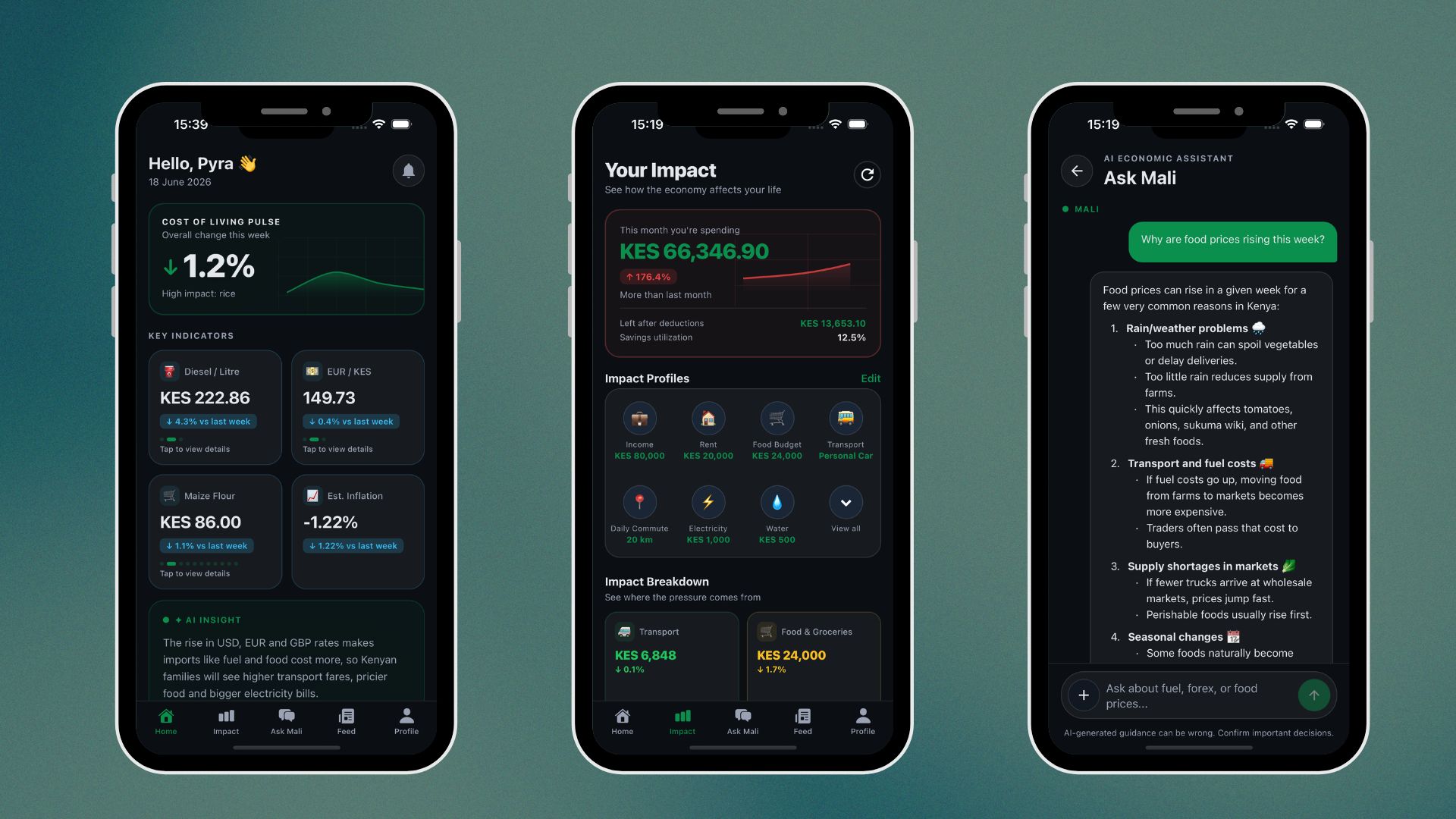 Mali Mobile App screenshot