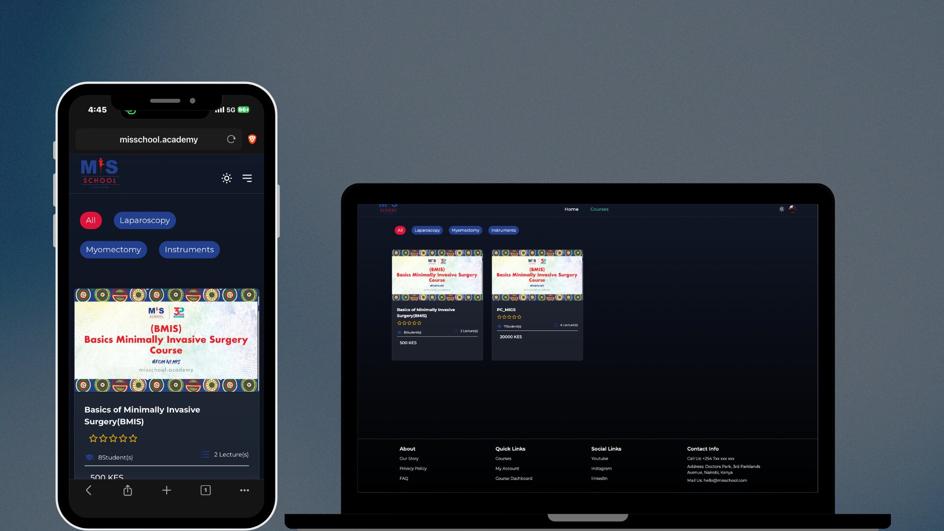 MIS School screenshot